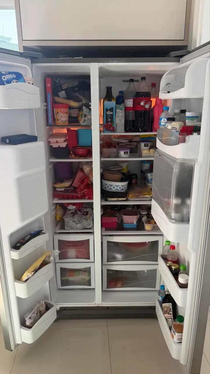 Geladeira Eletrolux side by side inox - Foto 2