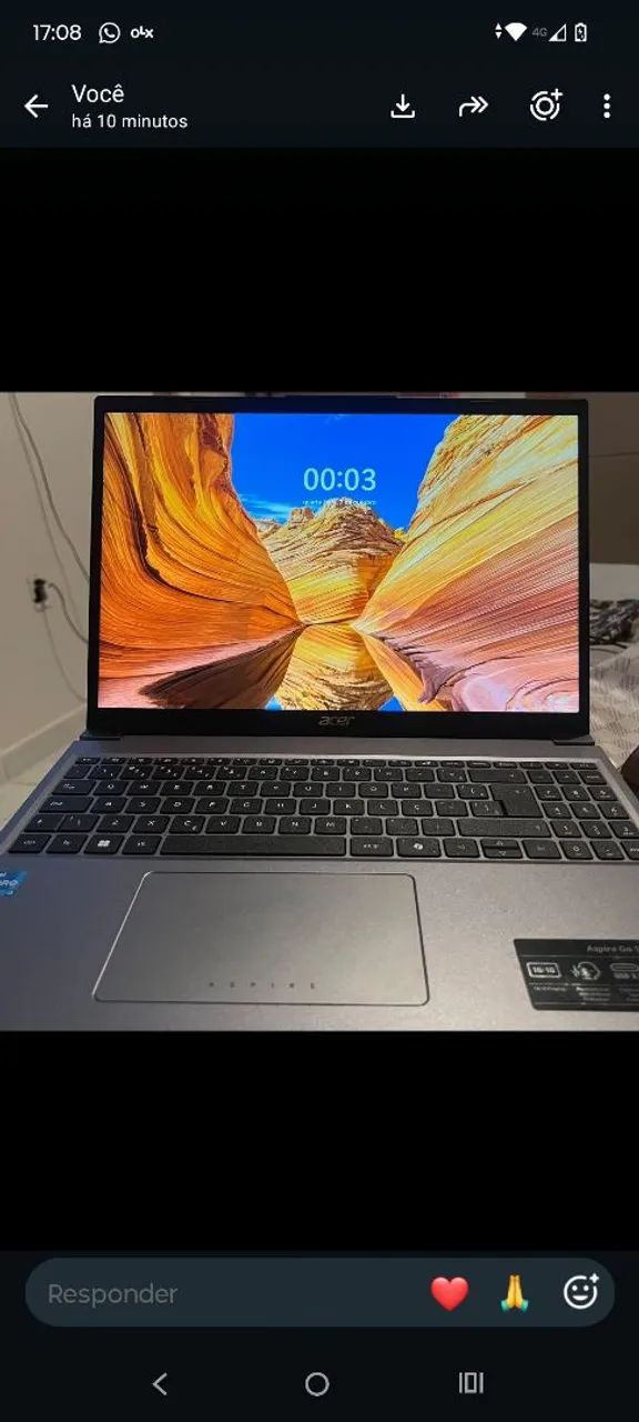 Notebook valor 2.000 watzap *24 - Foto 4