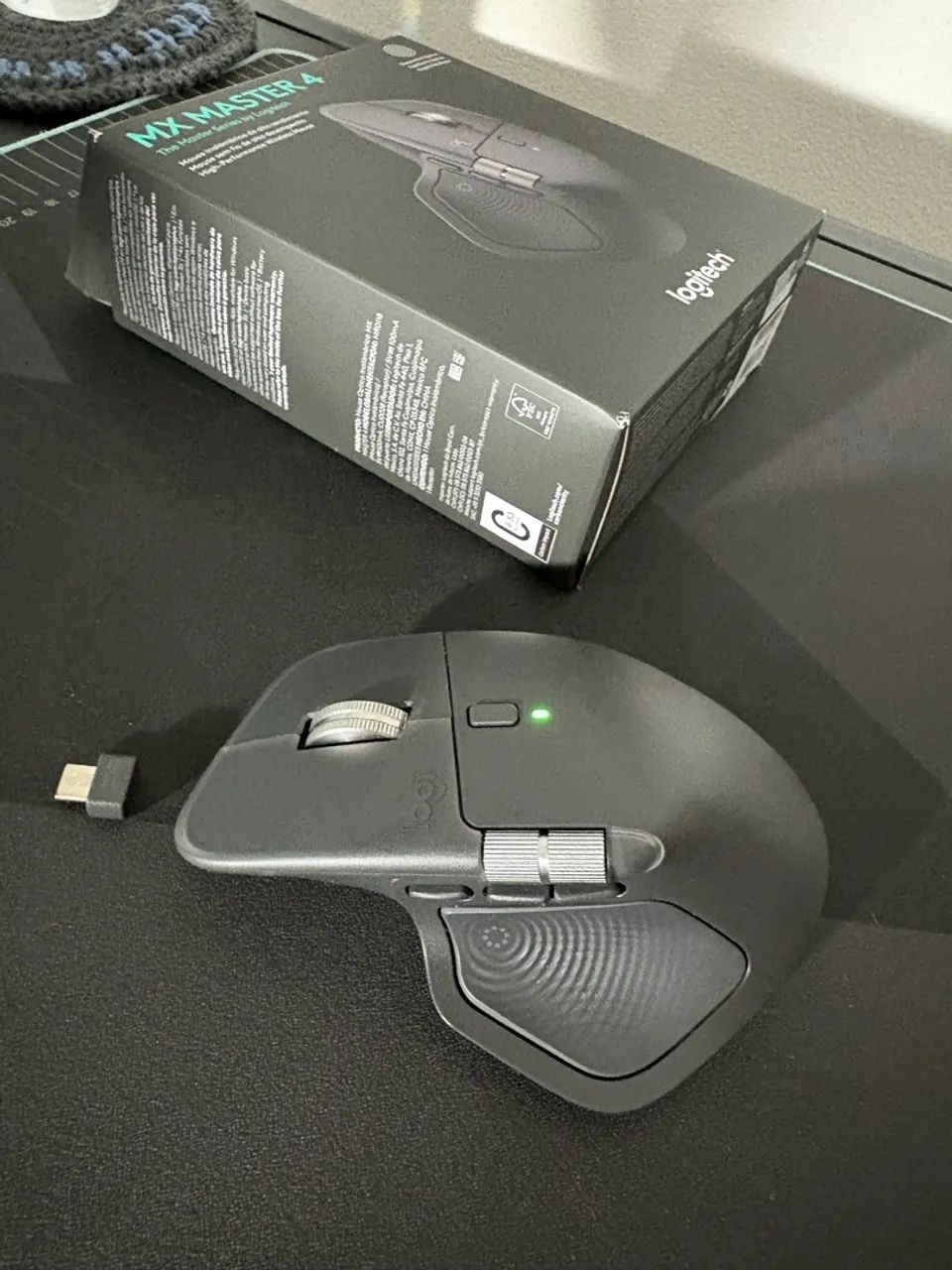 Mouse Logitech MX Master 4 Grafite - Foto 3