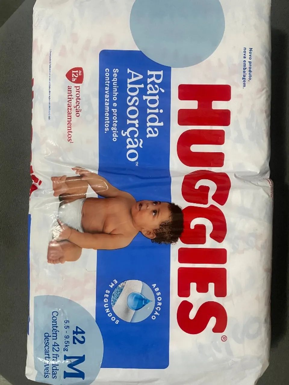 Fraldas HUGGIES E CREMER - PACOTÃO - Foto 3