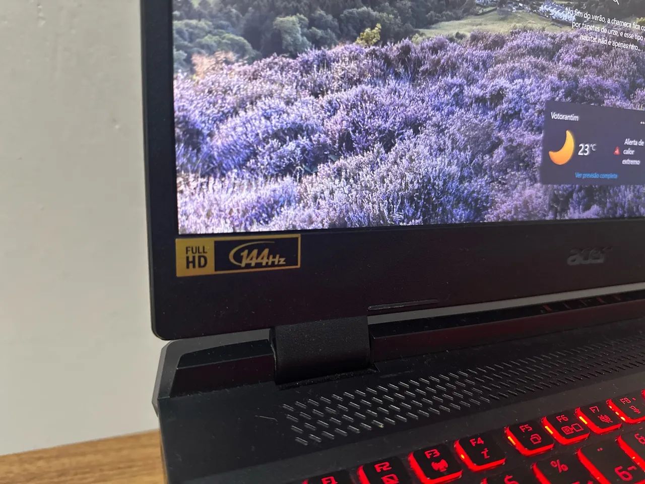 NOTEBOOK GAMER ACER NITRO i5 + RTX 3050 + 16GB + 2.5TB SSD - Foto 3