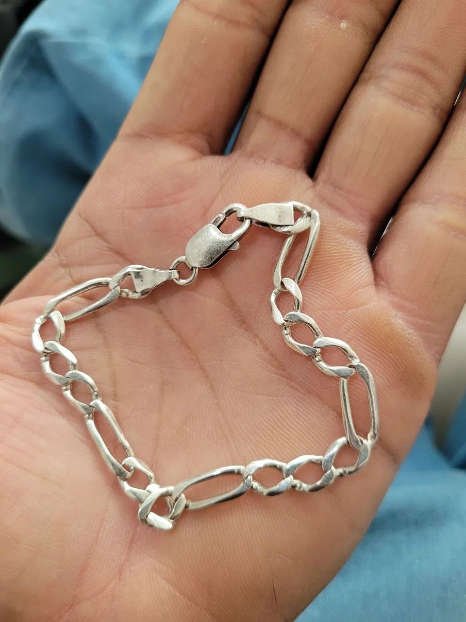 Pulseira de prata - Foto 3