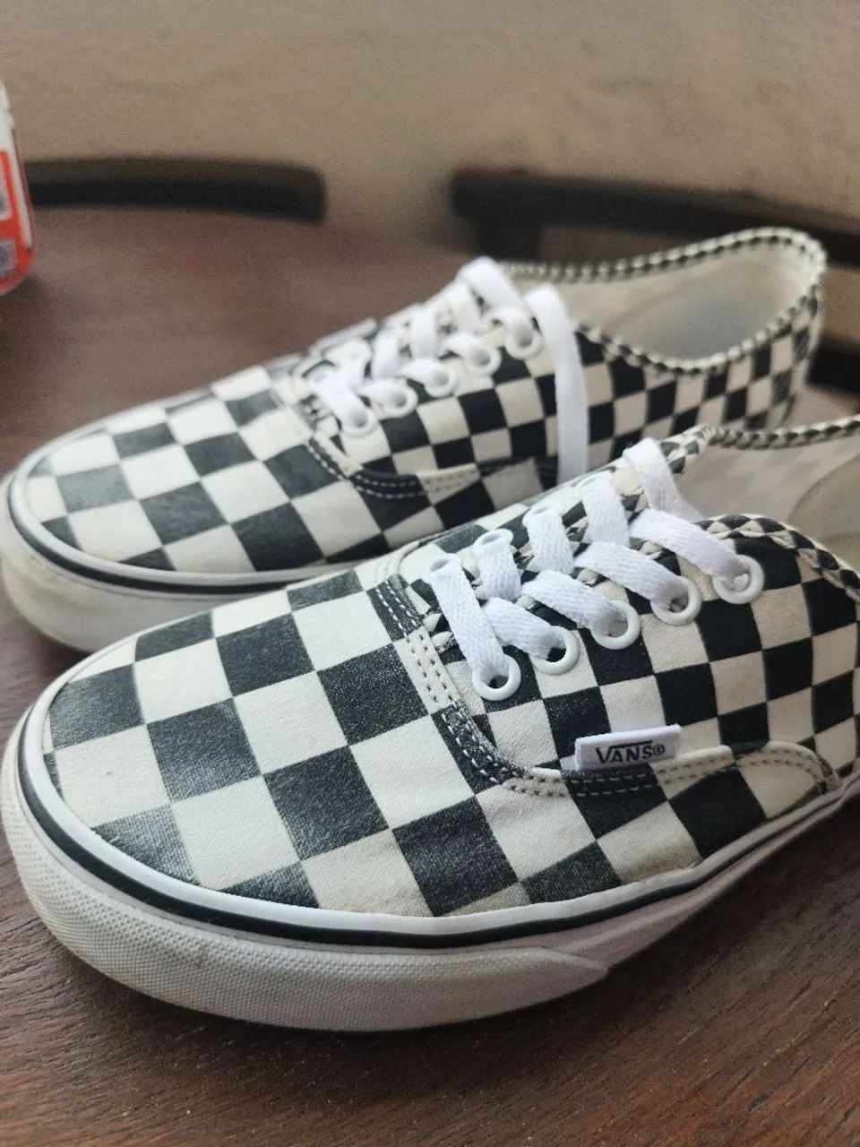 Tênis Vans Authentic Checkerboard Tam 42 - Foto 3