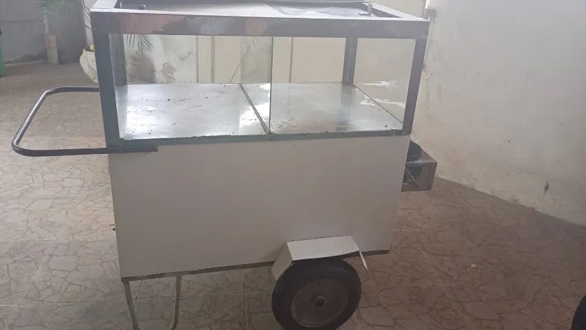 Carrinho de pipoca com Mini fogão  - Foto 2