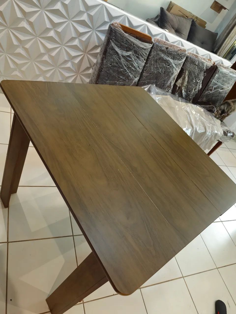 Mesa de jantar com 4 cadeiras - Foto 4