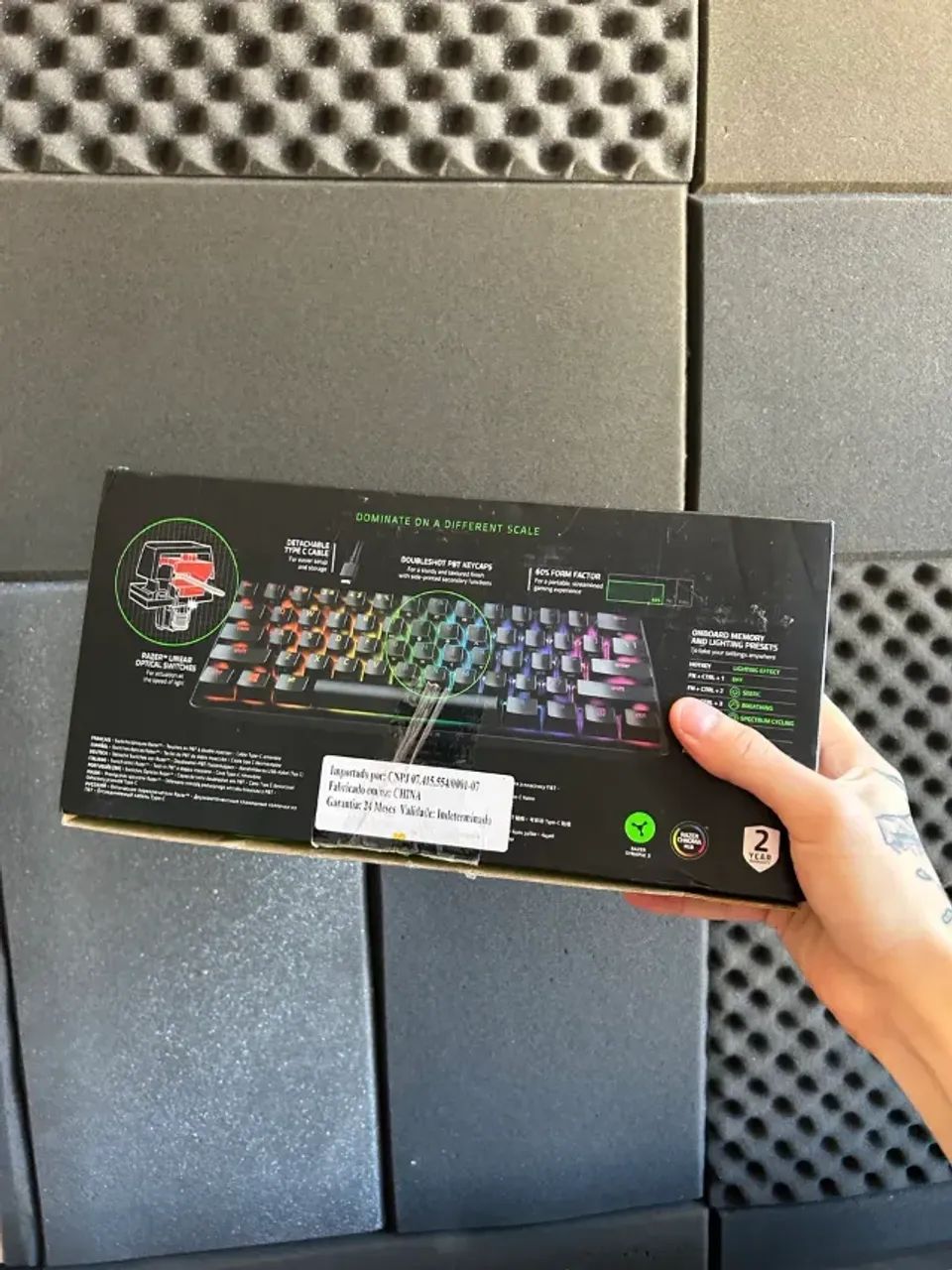 TECLADO RAZER HUNTSMAN MINI - Foto 2