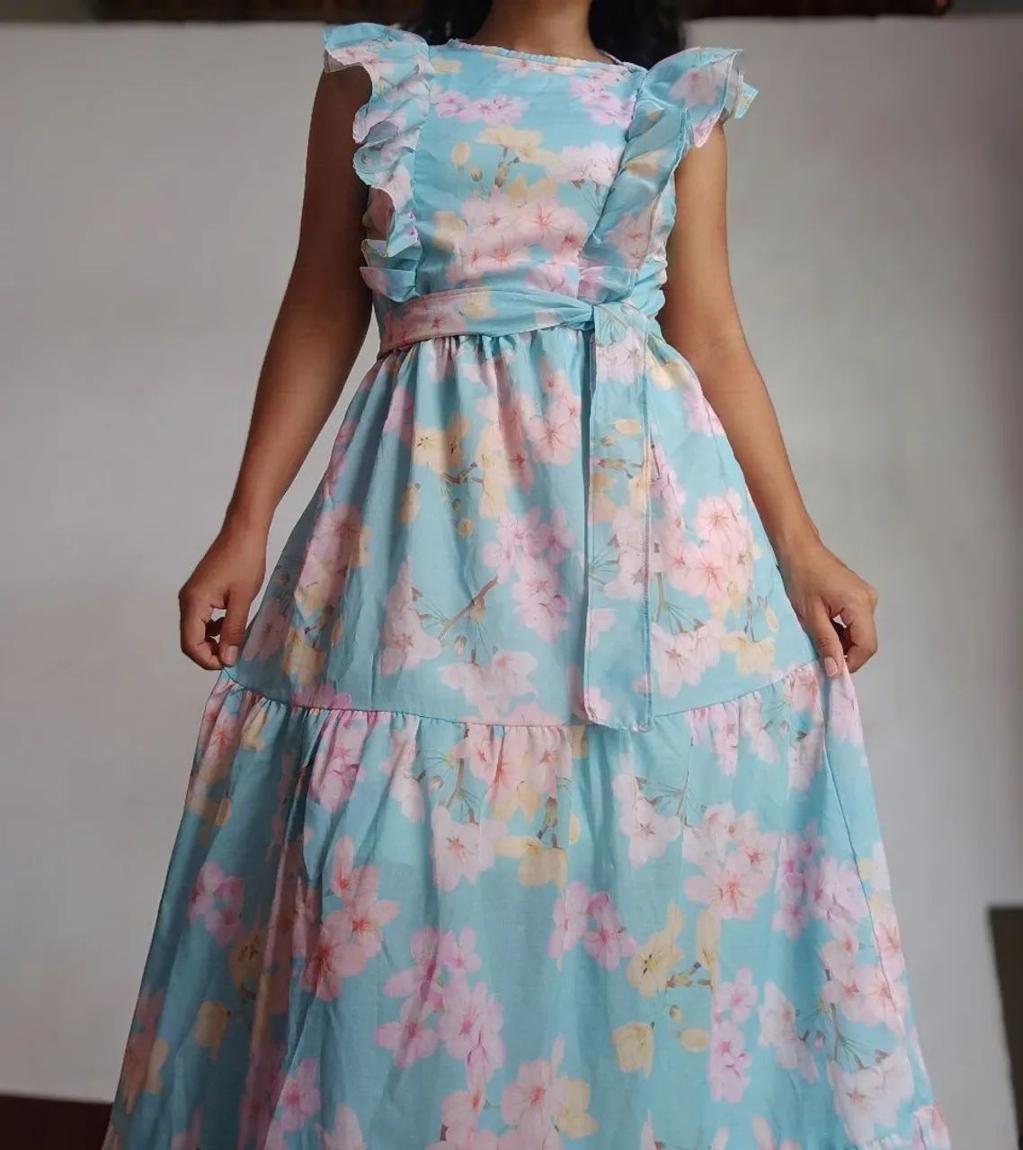 Vestido Longo Midi