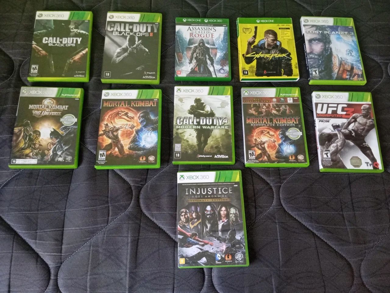 Jogos Xbox 360 e One 