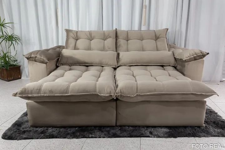 Sofá maldivas reclinável 2,50m