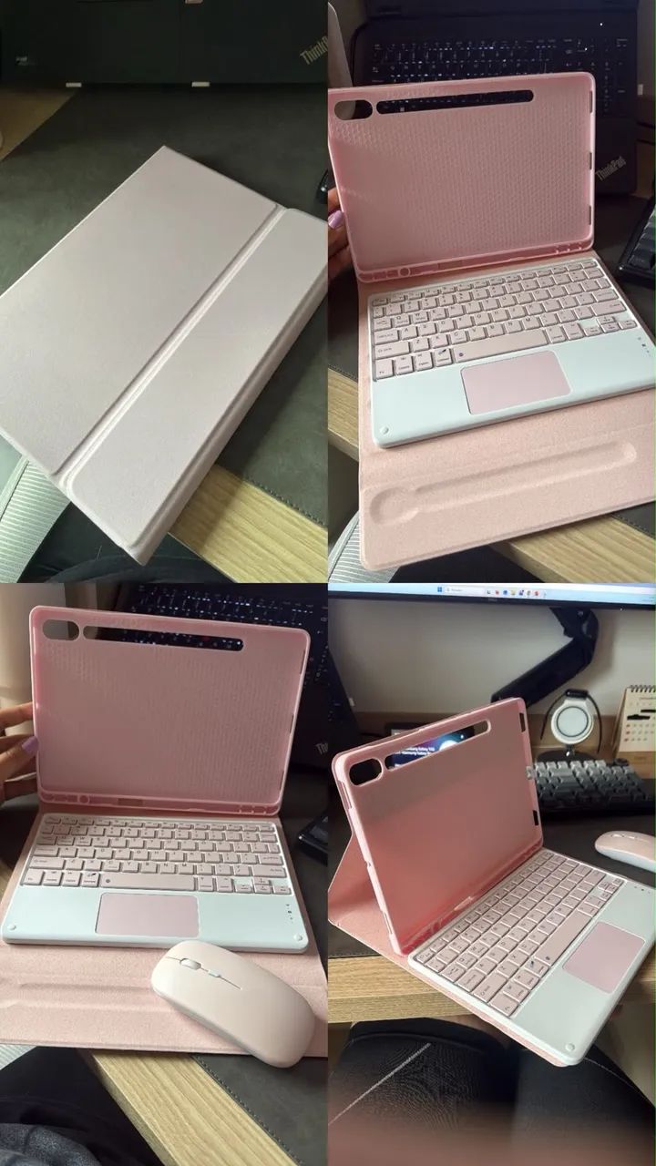 Capa, teclado e mouse tablet galaxy tab S10fe