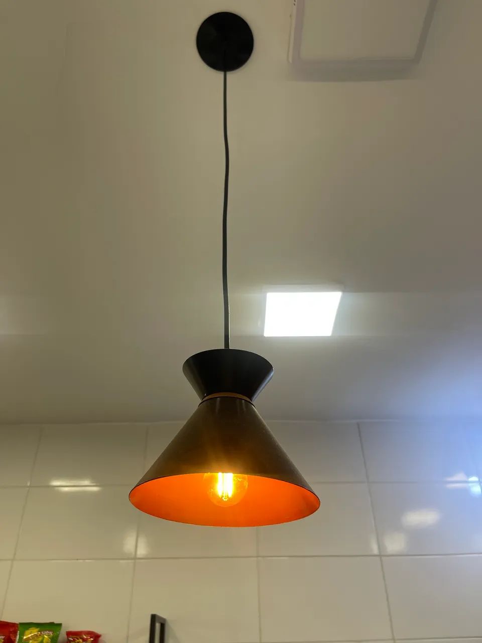 Vendo 5 luminárias pendentes 