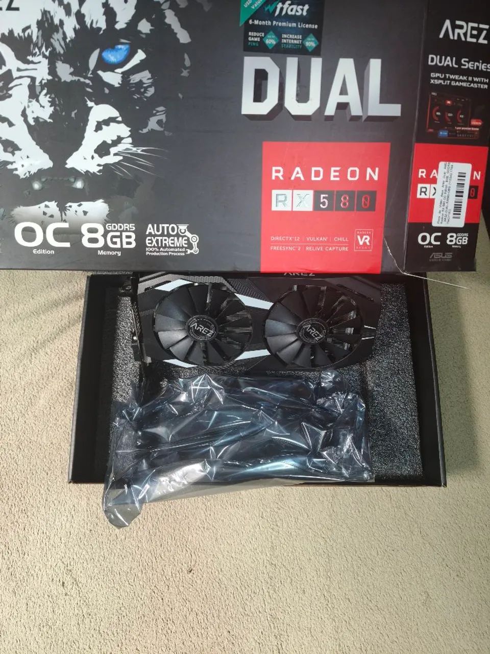 Placa de vídeo Rx 580 perfeito estado - Foto 3