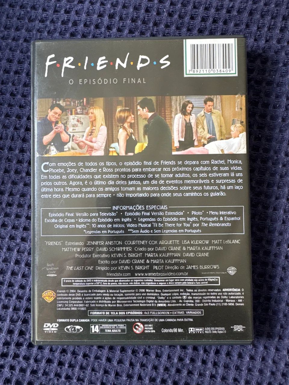DVD FRIENDS O EPISÓDIO FINAL - Foto 2