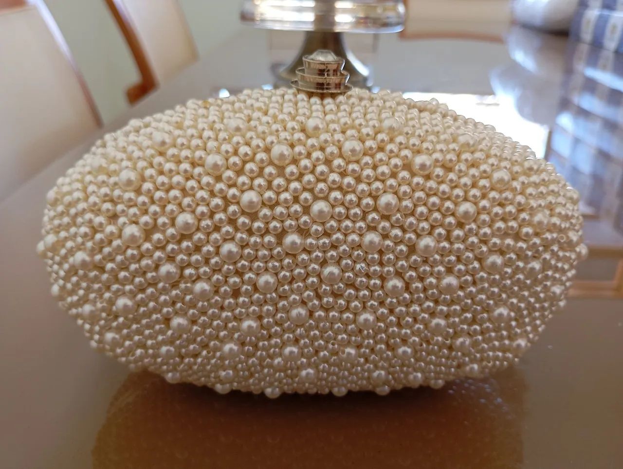 Bolsa de Festa em Pérolas Nova - R$100,00 - Foto 3