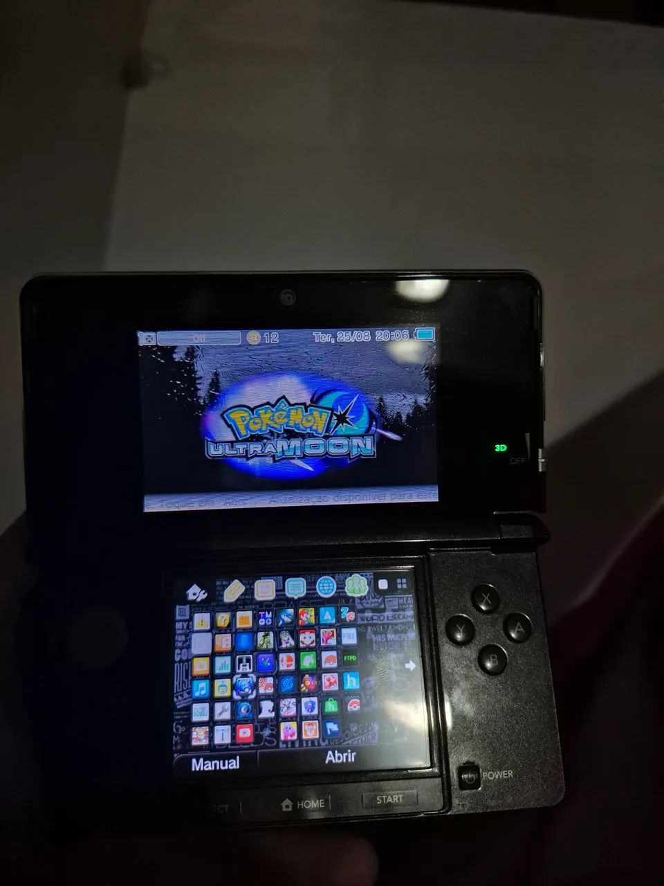 3ds Old Cosmo Black desbloqueado - Foto 3