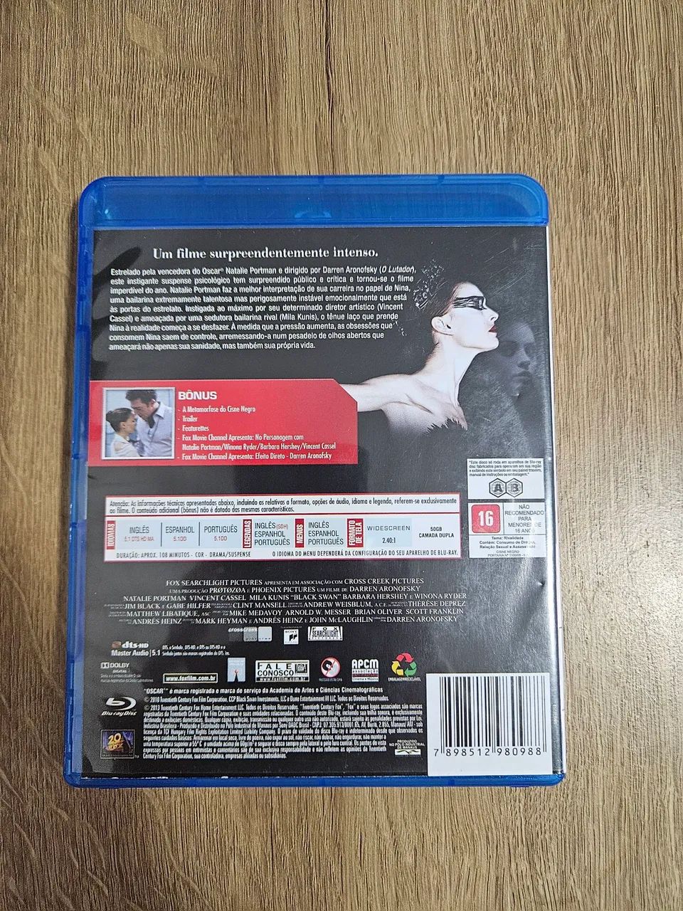 Cisne Negro - Bluray Original - Foto 2