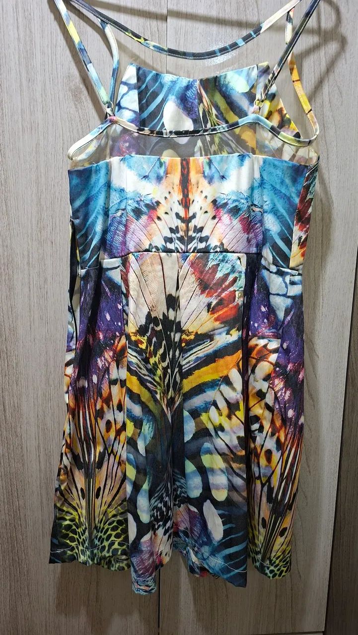 Vestido Estampado Colorido - Aceito ofertas - Foto 3