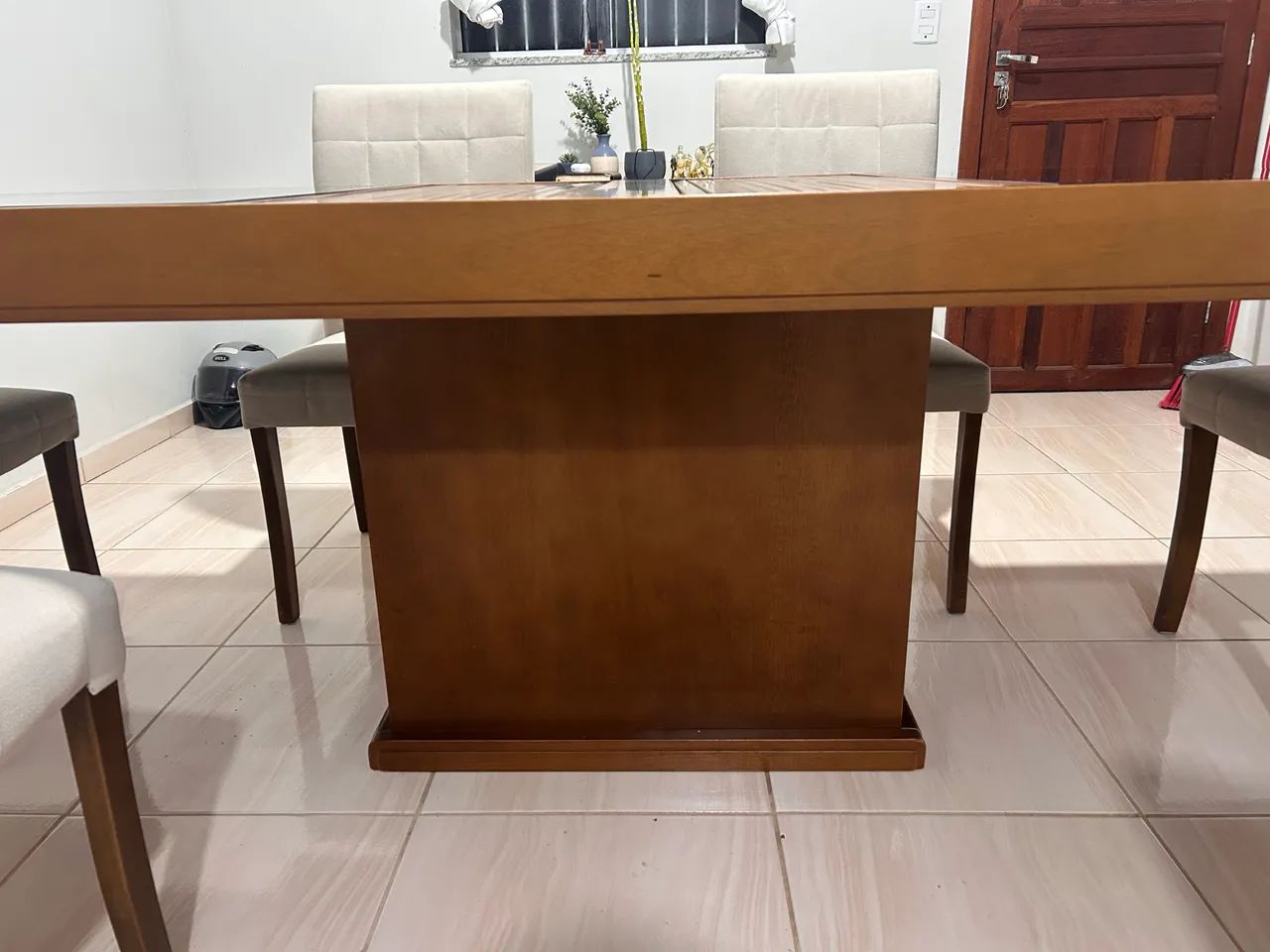 Vendo mesa madeira maciça  - Foto 4