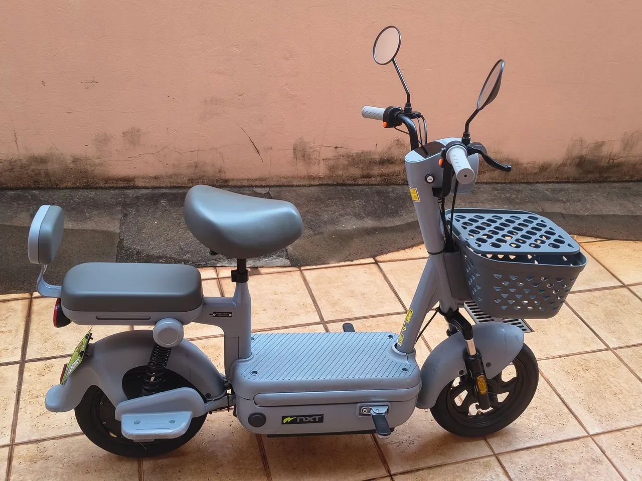 Scooter elétrica Zilla Cinza - Foto 3