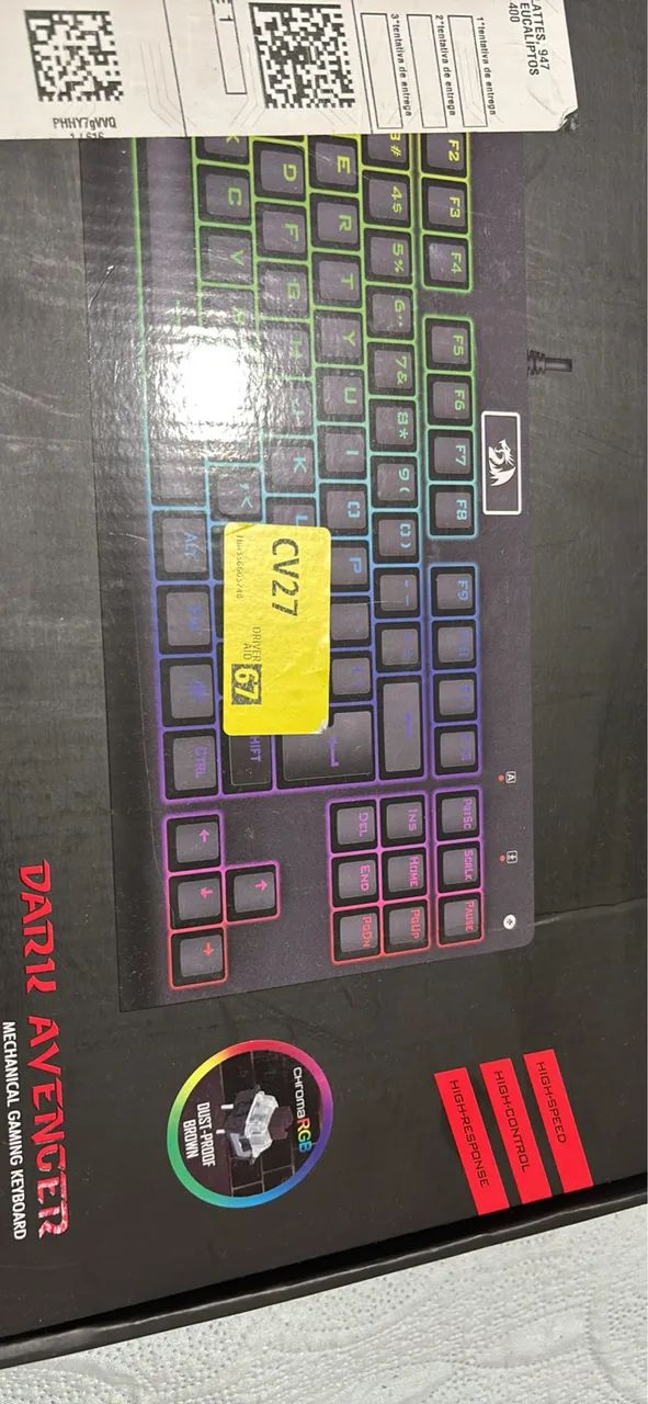 Teclado Mecânico RedDragon Dark Avenger - Foto 2
