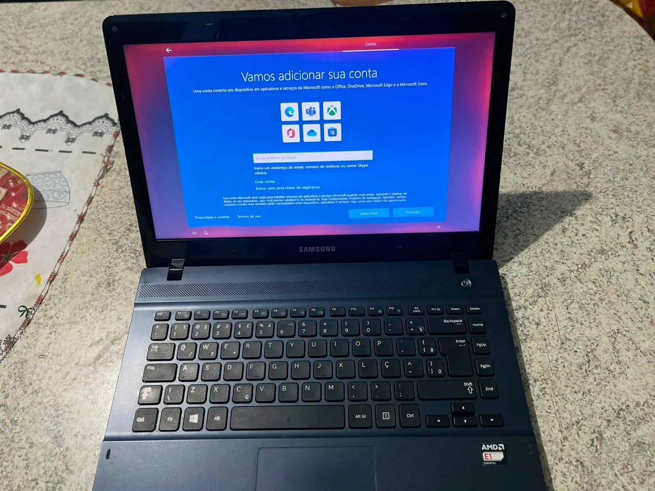 Notebook Samsung para estudos  - Foto 2