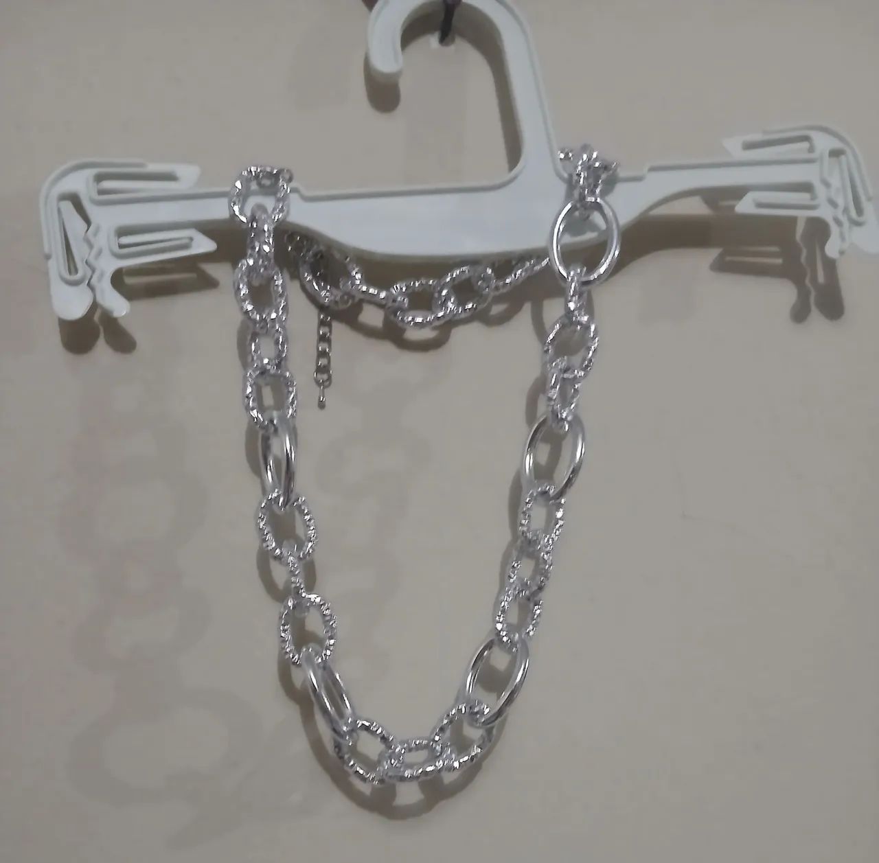 Colar de corrente brilhante- Estilo e Personalidade