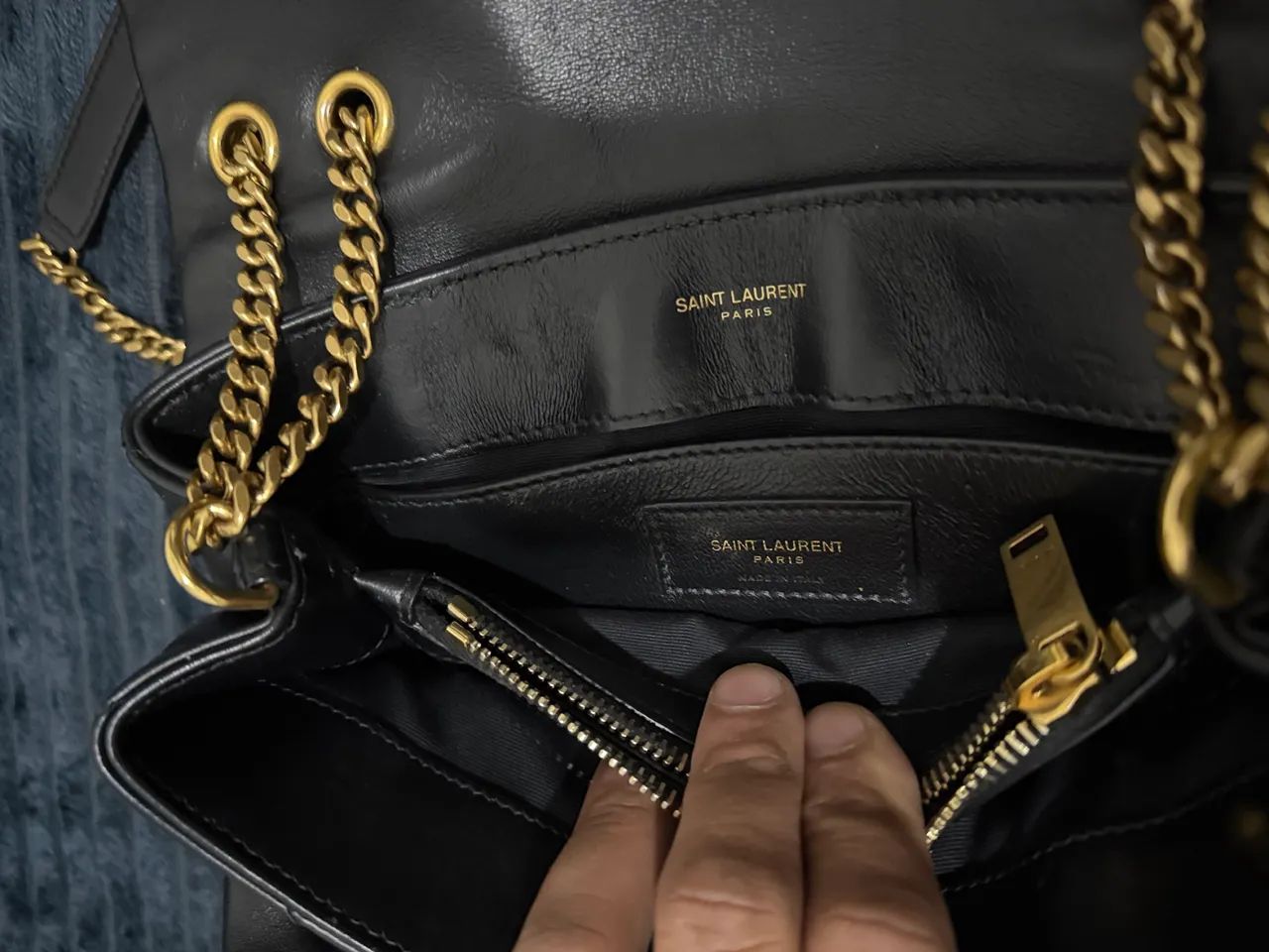 Bolsa Saint Laurent (YSL) LouLou Puffer - Foto 5