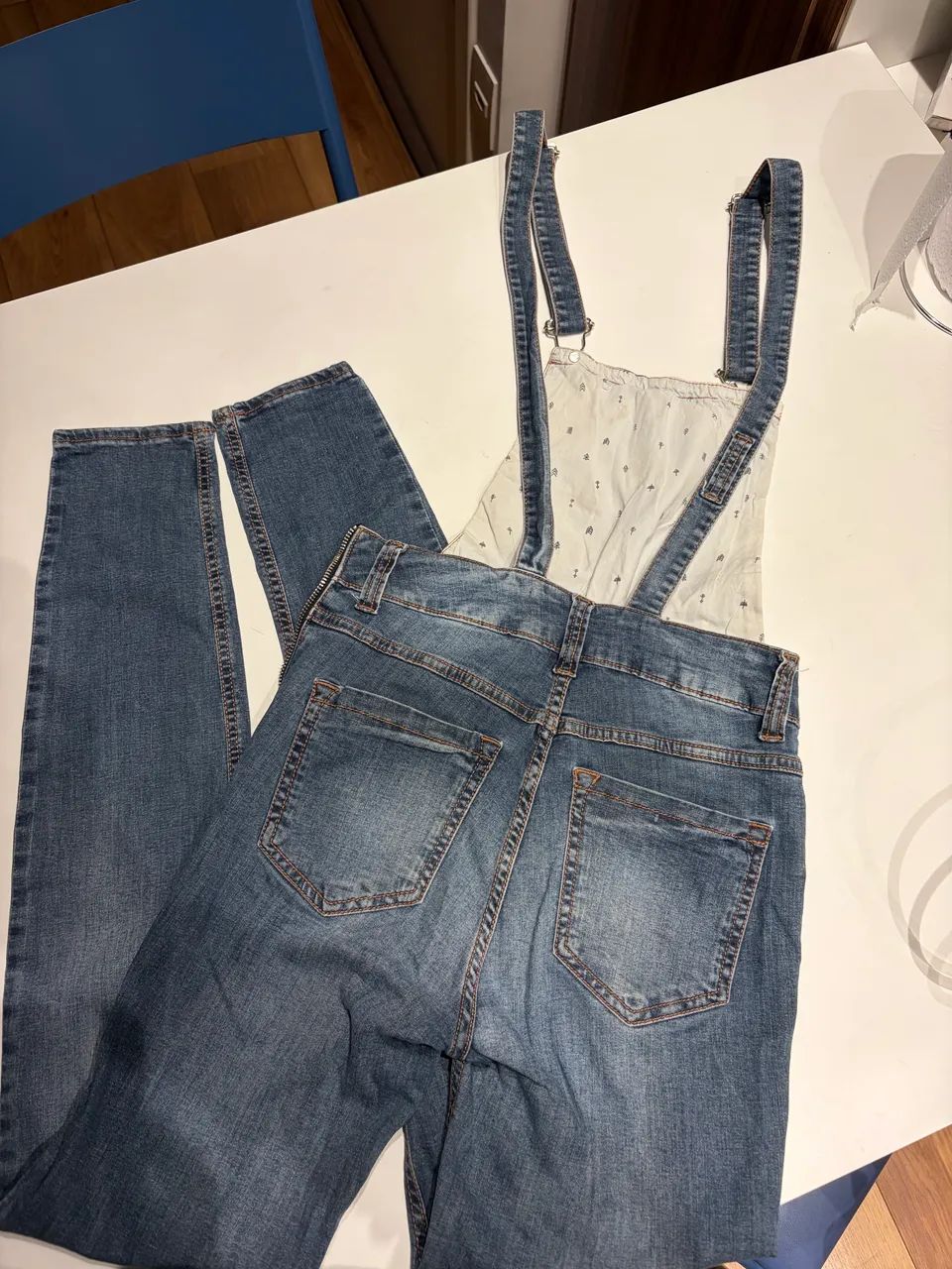 macacão jeans colcci p - Foto 2