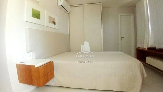 Apartamento mandara kauai,128 m2,3 suites,mobiliado,porto das dunas - Foto 9