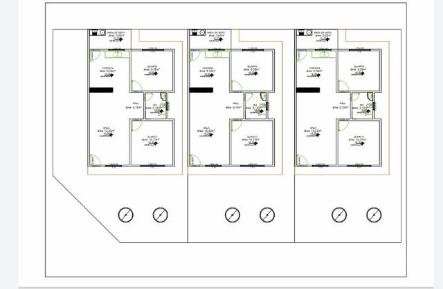 Lote em goianira - faz 3 casas - construtores
