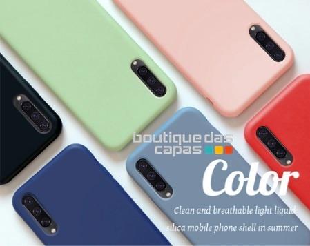 Capa silicone samsung a70 motorola moto e6 plus c blister