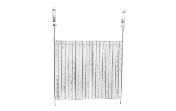 Grelha de inox - barra redonda - 40x40cm - Arteinoxx