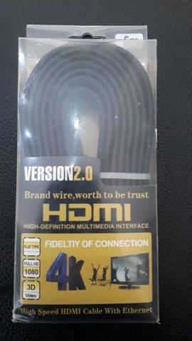 Cabo HDMI versão 2.0 video em 3D