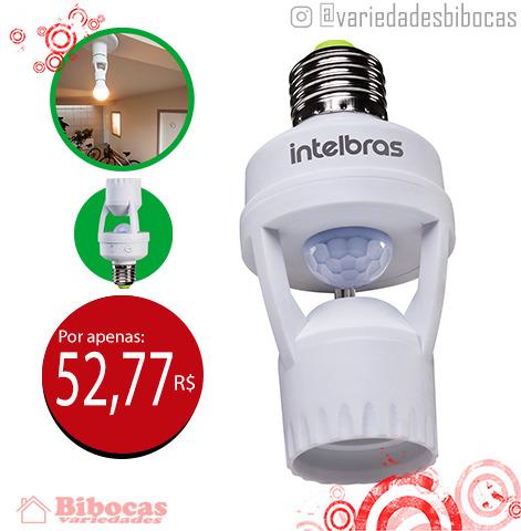 Sensor Presença Iluminação Intelbras Esp 360 S Soquete