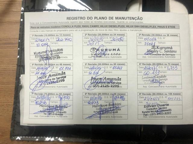 Vendo ou troco Hilux 13/13 SRV Preta - Foto 13