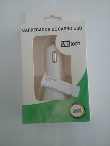 Carregador automotivo (NOVO)
