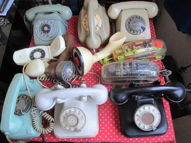 Telefones Antigos para seu Escritorio anos 50-60-70 "Raridades"
