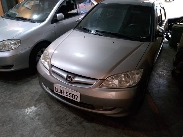 Vendo ou troco por moto-Honda Civic 2004 - Foto 2