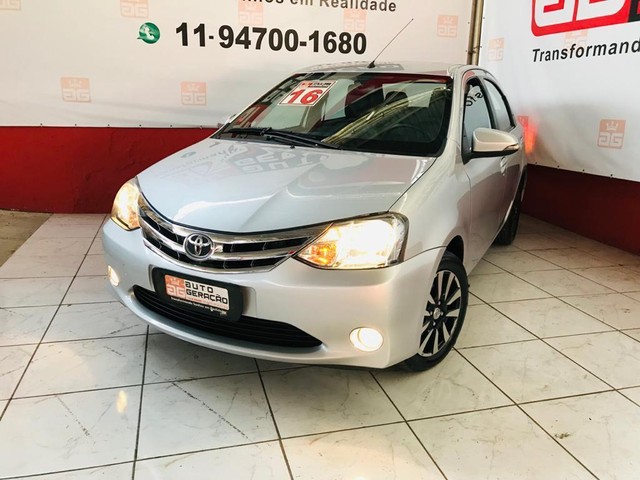 TOYOTA ETIOS SEDAN PLATINUM 1.5  FLEX  FLEX MANUAL