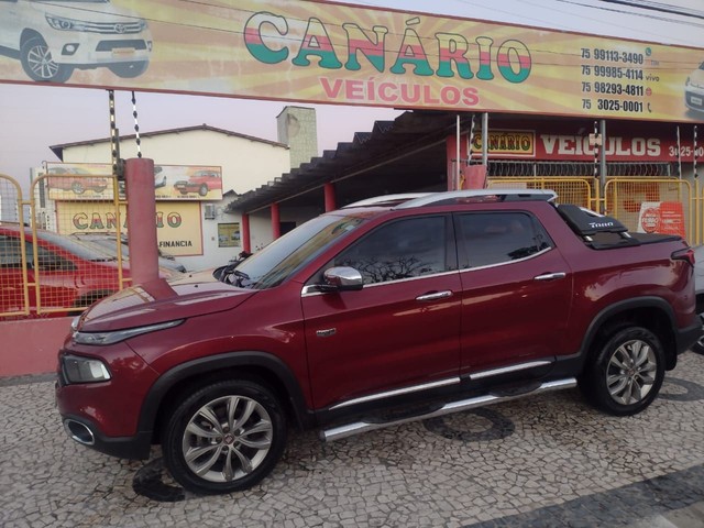 FIAT/TORO RANCH AT D4 2.0 AUTOMÁTICA DIESEL 2019/2019 VERMELHA