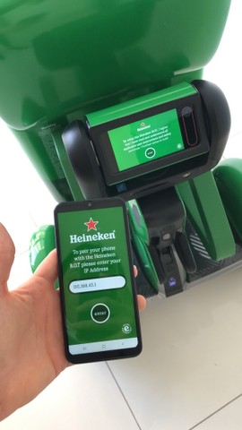 Robô Heineken 