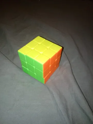 CUBO MÁGICO ESPELHADO 2X2 DOURADO