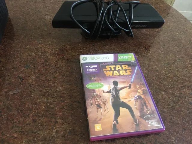 Lot of 4 XBOX 360 kinect games, wipeout, adventures, star wars, your shape.  