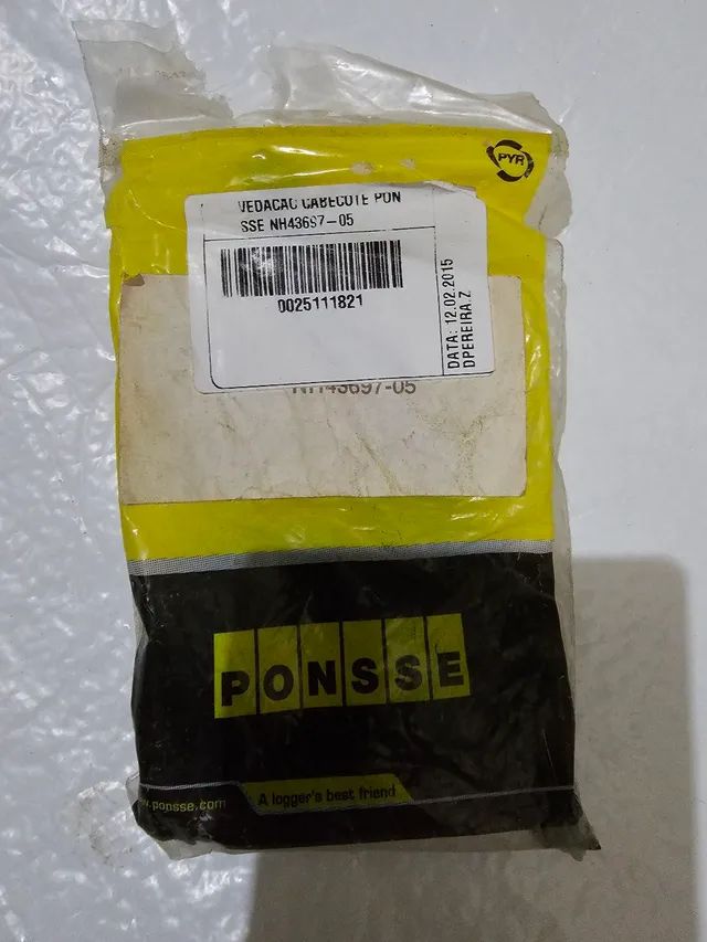 Máquinas equipamentos caterpillar John deere vedação cabeçote ponsse original nh4369705 