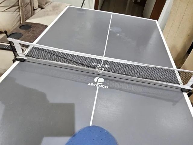 Mini Mesa de Tênis de Mesa (Ping Pong) Artengo com Rede