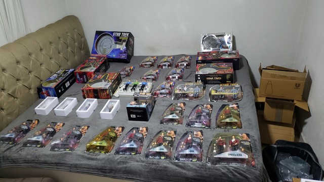 Bonecos Star Trek Coleção Completa!Leia anúncio!