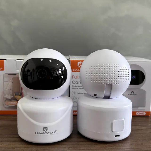 Câmera de Segurança Interna Inteligente Wifi Full Hd Robozinho - Foto 2