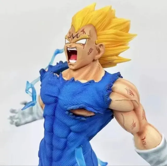 Bonecos Mini Figure Action Figura de ação Dragon Ball Z Dragon ball super  GT Goku Vegeta Majiboo Anime Personagens Animação Desenho