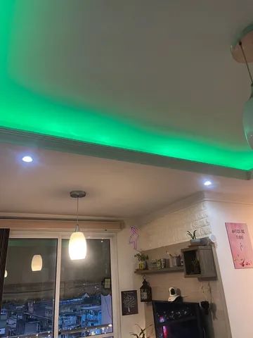 Quarto privativo em apartamento novo com piscina, elevador, quadra e garagem - Foto 3