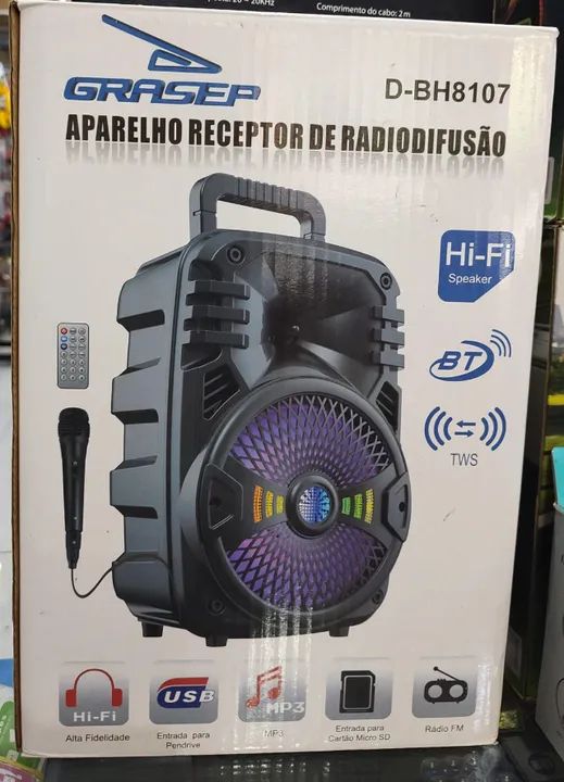 Caixa De Som bh8107